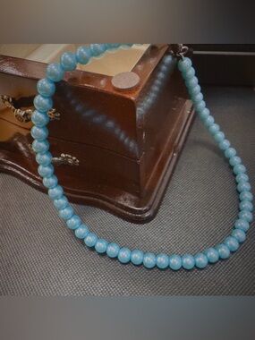 Amimi vintage Blue beans Necklace